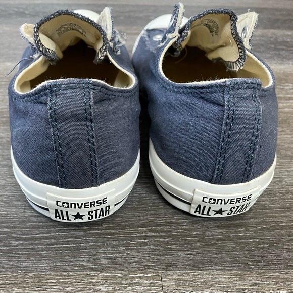 Converse All Star Slip-On Shoes in Navy - Picture 6 of 14